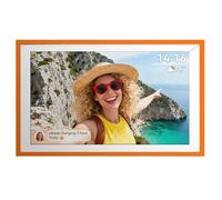 Aundhegrtt Cadre Photo Numérique HD IPS 10,1" Écran LED Électronique 1280x800, Prend en Charge Le Partage de Photos et de Vidéos, Autonomie de 6 Heures, Stockage de 32 Go.