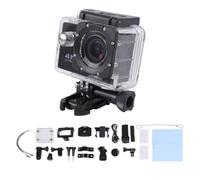 Aundhegrtt Caméra d'action EK7000 4K30FPS 20MP WiFi Étanche, Télécommande, Zoom 4X, Compatible avec Microphone Externe