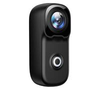 Aundhegrtt Caméra d'action WiFi Ultra HD 4K avec Support Vélo, Dragonne, Etc. - Caméra à Clip Dorsal pour Forces de L'Ordre en Extérieur