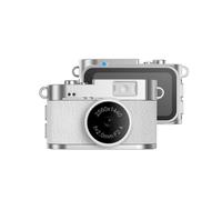 Aundhegrtt Caméra de Poche Rétro 2K 1440p, Caméscope Rétro 1,47 Pouce, Caméra Sport Portable à Porter Autour du Cou, Blanche
