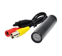 Aundhegrtt Caméra Mini Métal AHD 2MP Vision Jour/Nuit NTSC, Lentille 3,6 Mm, Étanche IP66, 12V DC Intérieur/Extérieur BNC