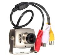 Aundhegrtt Caméra Mini Vision Nocturne 208C Objectif Grand Angle de 120 Degrés 600TVL Micro Caméras FPV PAL/NTSC Système de Surveillance Infrarouge