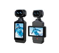 Aundhegrtt Caméra Vidéo Numérique 5K avec Stabilisation Électronique de (EIS), Double Objectif, Wi-FI, Format de Poche, Idéale pour Les Vlogs et Les Caméscopes