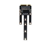 Aundhegrtt Carte D'Adaptateur MSATA vers NGFF M.2 Mini PCI-E à Convertisseur NVME Prend en Charge Les SSD M.2 2230 2242 2260 2280.