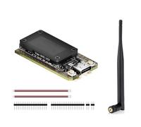 Aundhegrtt Carte de Développement Meshtastic Lora 32 V4 WiFi+BLE SX1262 Lora 0,96 Pouce OLED à Énergie Solaire pour Réseau Maillé IoT