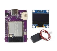 Aundhegrtt Carte de Développement -N16R8 Mini Module de Robot de Dialogue Vocal Xiaozhi AI Écran OLED de 0,96 Pouce Support Type-C