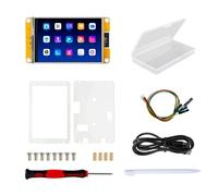 Aundhegrtt Carte de Développement WiFi Bluetooth 3,5 Pouces avec Écran Tactile TFT 320 X 480 et Boîtier Acrylique - Kit Électronique DIY