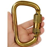 Aundhegrtt Clip de Mousqueton Verrouillable, Accessoires d'escalade, Boucle de Verrouillage.