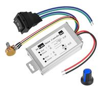 Aundhegrtt Contrôleur de Vitesse de Moteur DC PWM 9V-60V 20A 1200W, Module de Pilote de Moteur à Balais Pwm.