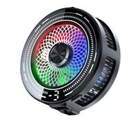 Aundhegrtt CT20 Refroidisseur Magnétique pour Téléphone Ventilateur de Refroidissement Clip Adhésif pour Téléphone Android Mobile Gaming