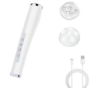 Aundhegrtt Dispositif de Beauté Oxygénant Bubble Beauty Tool 5 Vitesses de Vibration, Bulles D'Oxygène, Nettoyage en Profondeur des Pores, Exfoliation, Machine de Soin de la Peau à Photon B.