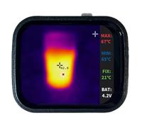 Aundhegrtt Dispositif D'Imagerie Thermique à Écran Tactile Mini Pocket 320 X 240, Détecteur de Température de Chauffage par le Sol, Fonctionnalité de Vision Nocturne A.