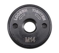 Aundhegrtt Écrou à Bride Fileté M14 pour Outil Meuleuse D'Angle, Écrou de Verrouillage de Bride de Meulage Amélioré pour Disque de Coupe pour Fixation.