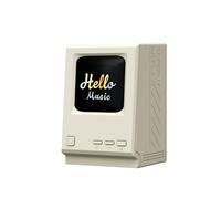 Aundhegrtt Enceinte Bluetooth avec Affichage Dynamique des Paroles et Fonction de Projection D'Images Personnalisable