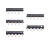 Aundhegrtt Ensemble de 5 Circuits Intégrés de Commande D'Affichage LED, MAX7221CNG MAX7221ENG DIP24, Module de Chipset de Contrôle de Segments et de Matrices de Points