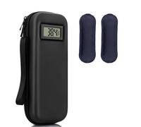 Aundhegrtt Étui de Voyage pour Insuline avec Doubles Packs de Glace et Design de Thermomètre ℉ pour le Stockage des Médicaments.