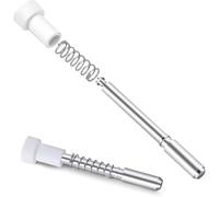 Aundhegrtt Goupilles de Retenue pour Écran de Fenêtre en Alliage D'Aluminium - 5/32" X 1-1/2" - Pack de 12 Verrous à Plongeur pour Écran de Fenêtre avec Capuchons.