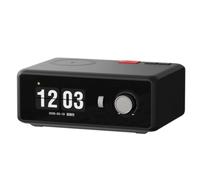 Aundhegrtt Haut-Parleur Bluetooth Portable Multifonction avec Chargement sans, Horloge, Écran TFT HD, Affichage des Paroles et Audio, Noir