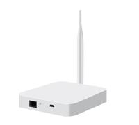Aundhegrtt Hub de Passerelle Tuya ZigBee avec Antenne, Passerelle Intelligente, Pont Câblé, Hub Maillé pour L'Automatisation de Intelligente.