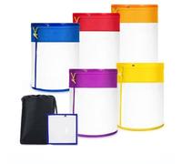 Aundhegrtt Kit de 5 Filtrants en Intégrale de 5 Gallons, Réutilisables, en Nylon, pour Cuisine, Hydroponie, Jardinage et Usage Industriel.