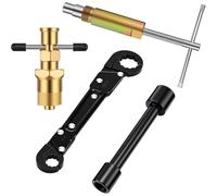 Aundhegrtt Kit de ngle de 4 Pièces Outil de Plomberie ngle Outil de Retrait de Manchon