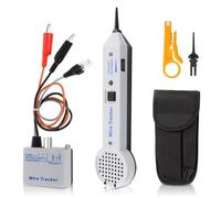 Aundhegrtt Kit de Générateur de Tonalité Wire Circuit Tester 200EP, Kit de Sonde de Traçage de Tonalité, Testeur de Câble de Précision, Détecteur de Ligne.