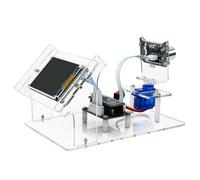 Aundhegrtt Kit de Simulation Radar Ultrasonique DIY pour L'Apprentissage de la Programmation des Robots de Détection par les Étudiants