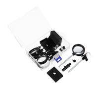 Aundhegrtt Kit D'Expérimentation Optique pour la e Sciences avec des Lentilles Convexes et Concaves, des Prismes, des Plans et des Miroirs Courbes.