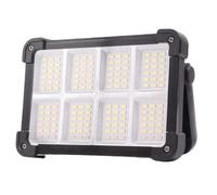 Aundhegrtt Lampe de Camping Solaire LED Portable, Éclairage de Secours, Rechargeable par Énergie Solaire ou Via USB-C et USB, avec Lampe Torche Multifonction