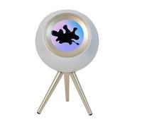 Aundhegrtt Lampe Musicale Rythmique à Ferrofluide 30 W avec Haut-Parleur Bluetooth, Capteur Magnétique à Fluide et Lampe D'Affichage Visuel Intégrée