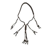 Aundhegrtt Lanière pour Appeau à Canard avec 12 Boucles Réglables, en Paracorde, pour Appeaux à Oie, Équipement de Plein Air, pour Oiseaux Aquatiques, Collier Tressé à la Main