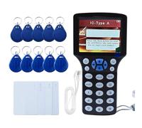 Aundhegrtt Lecteur/Graveur RFID, Copieur RFID, Lecteur de Cartes RFID Multifréquences, Décodeur de Cartes à Puce avec Logiciel Gratuit et Port USB