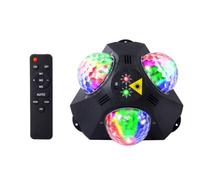 Aundhegrtt Lumières Stroboscopiques pour DJ Disco, Effets de Projecteur pour Scène de Carnaval, Éclairage de Boîte de Nuit, DJ pour Noël, Halloween et Anniversaire