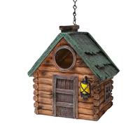 Aundhegrtt Maisons pour Oiseaux pour Les Mamans et Grands-Mères Amoureuses des Oiseaux, en Résine Peinte à la Main.