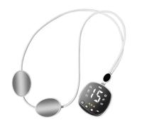 Aundhegrtt Massager de Cou Électrique TENS à Impulsion, Stimulateur Musculaire EMS à Micro-Courant pour la Colonne Cervicale, Compresse Chaude.