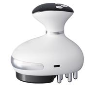 Aundhegrtt Masseur Électrique Gua Sha avec Luminothérapie Rouge et Thermothérapie, Ventouses, Brûleur de Graisse, 24 Têtes de Brosse