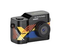 Aundhegrtt Mini Appareil Photo Miniature Portable pour Enfants, avec Pendentif pour, Permettant de Télécharger des Photos. Porte-Clés HD Noir.