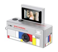 Aundhegrtt Mini Caméra Numérique HD 1080p, Caméra Miniature de Poche, Mini Caméra Porte-Clés, Caméscope Rétro de Poche