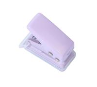 Aundhegrtt Mini Perforatrice à un Trou, Perforation Circulaire Manuelle, pour Feuilles Mobiles, 6 mm, Idéale pour les Étudiants et le Bureau