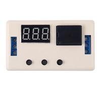Aundhegrtt Minuteur de Délai de Cycle Déclenché DC 12V24V, Module Relais à Retardement Isolé par Optocoupleur à 3 Boutons pour un Contrôle de Timing Intelligent, 1PC B