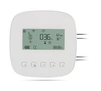 Aundhegrtt Minuteur D'Irrigation à Arrosage Numérique Contrôlé par WiFi, Système D'Irrigation Micro-Goutte Intégré avec Panneau Solaire.