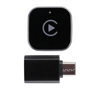 Aundhegrtt Mise à Niveau de L'Adaptateur sans CarPlay et Android Auto, WLAN 2.4G+5G, Compatible avec Téléphone iOS 10+ et Android 11+