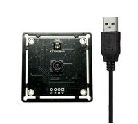 Aundhegrtt Module Caméra USB Infrarouge 1080p avec Reconnaissance Faciale et Vision Nocturne Infrarouge pour WinXP/7/8/10 et Linux (à Monter Soi-Même)
