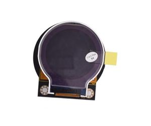 Aundhegrtt Module D'Affichage LCD Couleur TFT de 2,2 Pouces, DC3.3-5.5V, Module D'Affichage Circulaire AM-055, Résolution de 128x128.