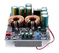 Aundhegrtt Module D'Alimentation Élévateur PW1200 50A, Convertisseur D'Amplificateur Audio 10-30V Vers 50V CC, 1200W, avec Double Inductance et Écran LCD