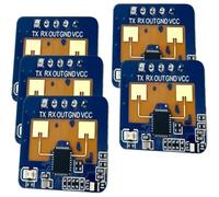 Aundhegrtt Module de Détection de Mouvement Radar à Ondes Millimétriques 24G pour la Présence Humaine. Module D'Induction.