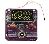 Aundhegrtt Module de Protection de Chargeur 4S PD100W pour Batterie Lithium, Module de Protection de Circuit de Chargeur -Boost.
