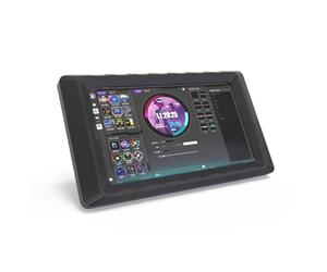 Aundhegrtt Module de Surveillance de la Température de la Carte Graphique pour Écran Secondaire D'Ordinateur, Thème Personnalisé, Accessoires de Bureau, Noir.
