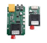 Aundhegrtt Module Émetteur-Récepteur Optique TTL 20 Km, Module TTL-Fibre, Terminal Optique, Alimentation CC 5,5-26 V pour Drone FPV