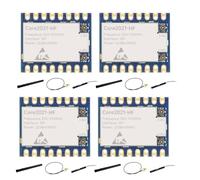 Aundhegrtt Module Lora Dual Band Core2021-HF Core2021 4PCS 850MHz-930MHz LR2021 IoT Basse Consommation Multi-Protocole LoRaWAN Maison Intelligente